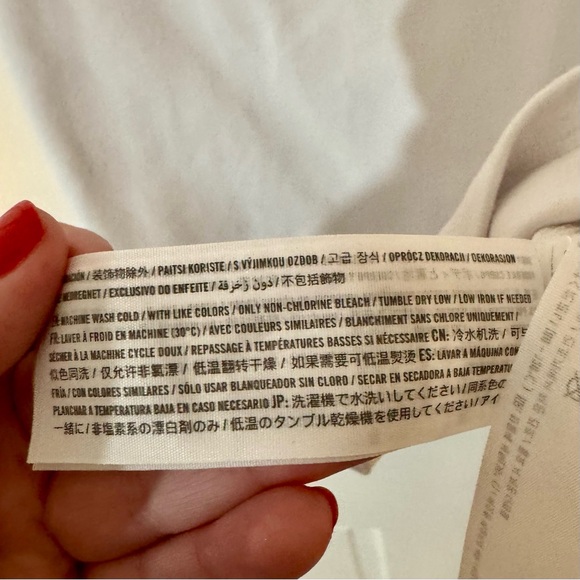 Abercrombie & Fitch |Soft A&F Collection,Double Lined White Tank Top,Size XL-EUC - Picture 5 of 5